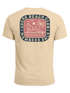 Herren T-Shirt Backprint Sommer Sonne Palmen Meer Printshirt Aufdruck Fashion Streetstyle Neverless®preview