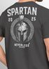 Herren T-Shirt Backprint Sparta Helm Krieger Fitness Training & Streetwear Baumwolle Kurzarm Männer Fashion Neverless®preview