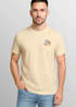 Herren T-Shirt Backprint Spritzing the day away Alligator Retro Design Printshirt Grafikshirt Fashion Streetstyle Neverless®preview
