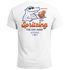 Herren T-Shirt Backprint Spritzing the day away Alligator Retro Design Printshirt Grafikshirt Fashion Streetstyle Neverless®preview