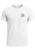 Herren T-Shirt Backprint Spritzing the day away Alligator Retro Design Printshirt Grafikshirt Fashion Streetstyle Neverless®preview