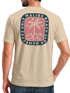 Herren T-Shirt Backprint Surfer Style mit Grafik Aufdruck Malibu Beach Sommer Sonne Fashion Neverless®preview