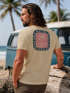 Herren T-Shirt Backprint Surfer Style mit Grafik Aufdruck Malibu Beach Sommer Sonne Fashion Neverless®preview