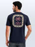 Herren T-Shirt Backprint Surfer Style mit Grafik Aufdruck Malibu Beach Sommer Sonne Fashion Neverless®preview