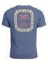 Herren T-Shirt Backprint Surfer Style mit Grafik Aufdruck Malibu Beach Sommer Sonne Fashion Neverless®preview