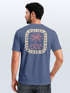 Herren T-Shirt Backprint Surfer Style mit Grafik Aufdruck Malibu Beach Sommer Sonne Fashion Neverless®preview