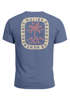 Herren T-Shirt Backprint Surfer Style mit Grafik Aufdruck Malibu Beach Sommer Sonne Fashion Neverless®preview