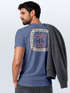 Herren T-Shirt Backprint Surfer Style mit Grafik Aufdruck Malibu Beach Sommer Sonne Fashion Neverless®preview