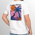 Herren T-Shirt Backprint Surfer Wellen Sunset Grafikprint Neverless Schriftzug Fashion Streetstyle Neverless®preview