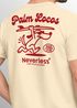 Herren T-Shirt Backprint Surfing Design Aufdruck Palm Locos Schriftzug Sommer Fashion Streetstyle Neverless®preview