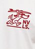 Herren T-Shirt Backprint Surfing Design Aufdruck Palm Locos Schriftzug Sommer Fashion Streetstyle Neverless®preview