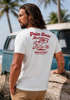 Herren T-Shirt Backprint Surfing Design Aufdruck Palm Locos Schriftzug Sommer Fashion Streetstyle Neverless®preview
