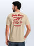 Herren T-Shirt Backprint Surfing Design Aufdruck Palm Locos Schriftzug Sommer Fashion Streetstyle Neverless®preview