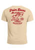 Herren T-Shirt Backprint Surfing Design Aufdruck Palm Locos Schriftzug Sommer Fashion Streetstyle Neverless®preview