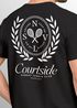 Herren T-Shirt Backprint Tennis Club Aufdruck Grafikshirt Sport Printshirt  Fashion Streetstyle Neverless®preview