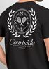 Herren T-Shirt Backprint Tennis Club Aufdruck Grafikshirt Sport Printshirt  Fashion Streetstyle Neverless®preview