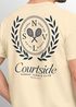Herren T-Shirt Backprint Tennis Club Aufdruck Grafikshirt Sport Printshirt  Fashion Streetstyle Neverless®preview