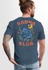 Herren T-Shirt Backprint Tiger Motiv Rückenprint und Brustlogo Sommer Fashion Streetstyle Neverless®preview