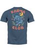 Herren T-Shirt Backprint Tiger Motiv Rückenprint und Brustlogo Sommer Fashion Streetstyle Neverless®preview