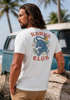 Herren T-Shirt Backprint Tiger Motiv Rückenprint und Brustlogo Sommer Fashion Streetstyle Neverless®preview