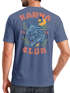 Herren T-Shirt Backprint Tiger Motiv Rückenprint und Brustlogo Sommer Fashion Streetstyle Neverless®preview