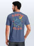 Herren T-Shirt Backprint Tiger Motiv Rückenprint und Brustlogo Sommer Fashion Streetstyle Neverless®preview
