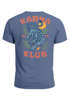 Herren T-Shirt Backprint Tiger Motiv Rückenprint und Brustlogo Sommer Fashion Streetstyle Neverless®preview