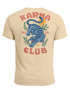 Herren T-Shirt Backprint Tiger Motiv Rückenprint und Brustlogo Sommer Fashion Streetstyle Neverless®preview