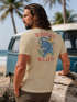 Herren T-Shirt Backprint Tiger Motiv Rückenprint und Brustlogo Sommer Fashion Streetstyle Neverless®preview