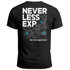 Herren T-Shirt Backprint Topografie / Experience Outdoor Natur Fashion Streetstyle Männer Neverless®preview