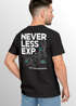 Herren T-Shirt Backprint Topografie / Experience Outdoor Natur Fashion Streetstyle Männer Neverless®preview