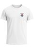Herren T-Shirt Backprint Wellen Sonne Japan Retro Grafikshirt Fashion Streetstyle Neverless®preview