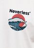 Herren T-Shirt Backprint Wellen Sonne Japan Retro Grafikshirt Fashion Streetstyle Neverless®preview