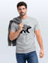 Herren T-Shirt Bär Abenteuer Berge Wald Bear Mountains Adventure Slim Fit Neverless®preview