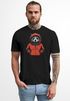 Herren T-Shirt Bär Bear Comic Gartoon Illustration Grafik Printshirt Männer Fashion Streetstyle Neverless®preview