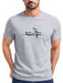 Herren T-Shirt Bär Familie Kanu Outdoor Fashion Streetstyle Neverless®preview