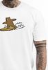 Herren T-Shirt Bär Print Surfer Surfboard Sommer Printshirt Grafikshirt Fashion Streetstyle Neverless®preview