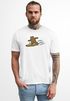 Herren T-Shirt Bär Print Surfer Surfboard Sommer Printshirt Grafikshirt Fashion Streetstyle Neverless®preview