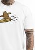 Herren T-Shirt Bär Print Surfer Surfboard Sommer Printshirt Grafikshirt Fashion Streetstyle Neverless®preview