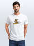 Herren T-Shirt Bär Print Surfer Surfboard Sommer Printshirt Grafikshirt Fashion Streetstyle Neverless®preview