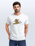 Herren T-Shirt Bär Print Surfer Surfboard Sommer Printshirt Grafikshirt Fashion Streetstyle Neverless®preview