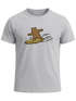 Herren T-Shirt Bär Print Surfer Surfboard Sommer Printshirt Grafikshirt Fashion Streetstyle Neverless®preview