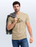 Herren T-Shirt Bär Print Surfer Surfboard Sommer Printshirt Grafikshirt Fashion Streetstyle Neverless®preview