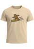 Herren T-Shirt Bär Print Surfer Surfboard Sommer Printshirt Grafikshirt Fashion Streetstyle Neverless®preview