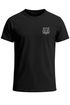 Herren T-Shirt Baumwolle mit Brustlogo bedruckt Polygon Tiger  Sommer Fashion Männer Streetstyle Neverless®preview