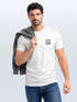 Herren T-Shirt Baumwolle mit Brustlogo bedruckt Polygon Tiger  Sommer Fashion Männer Streetstyle Neverless®preview