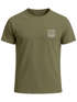 Herren T-Shirt Baumwolle mit Brustlogo bedruckt Polygon Tiger  Sommer Fashion Männer Streetstyle Neverless®preview