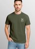 Herren T-Shirt Baumwolle mit Logopront Teddy Bär Polygon Style Sommer Fashion Männer Streetstyle Neverless®preview