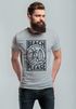 Herren T-Shirt Beach Please Surfing Surfboard Wave Welle Sommer Print Fashion Streetstyle Neverless®preview