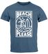 Herren T-Shirt Beach Please Surfing Surfboard Wave Welle Sommer Print Fashion Streetstyle Neverless®preview